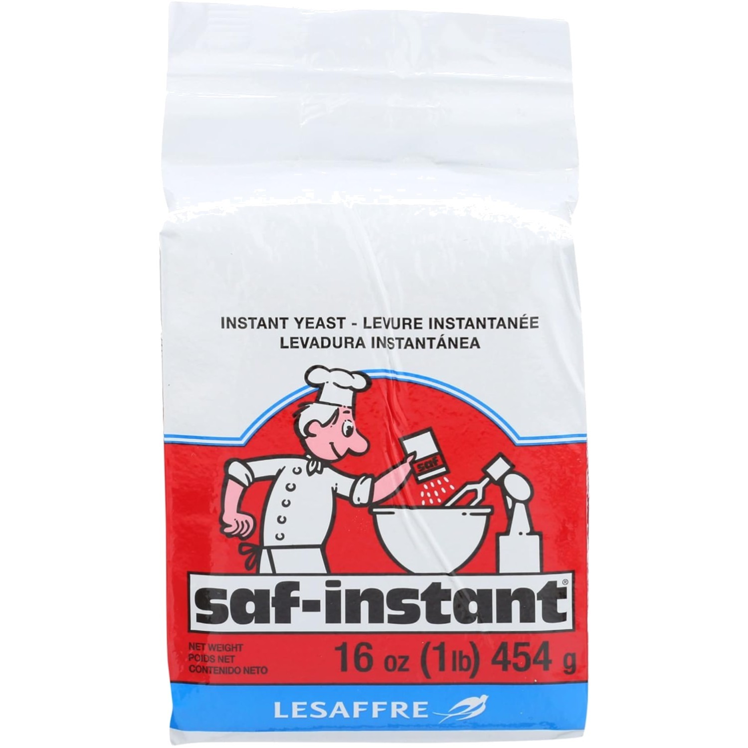 16oz Vacuum-Packed  Yeast - Long-Lasting Powder for Baking Excellence