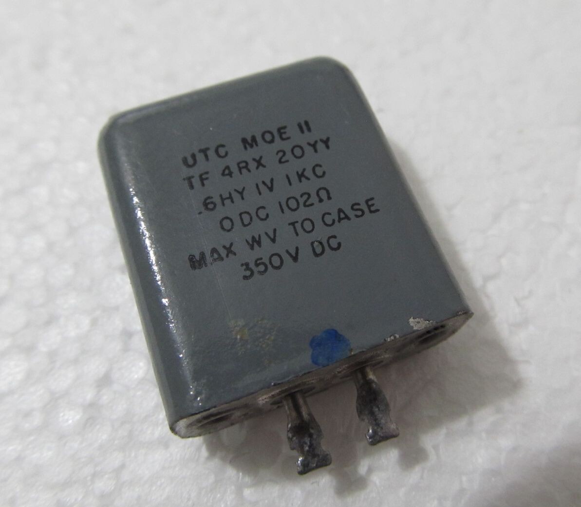 UTC MQE II Audio Inductor 0.6 HY 1V 1KC 102 Ohms