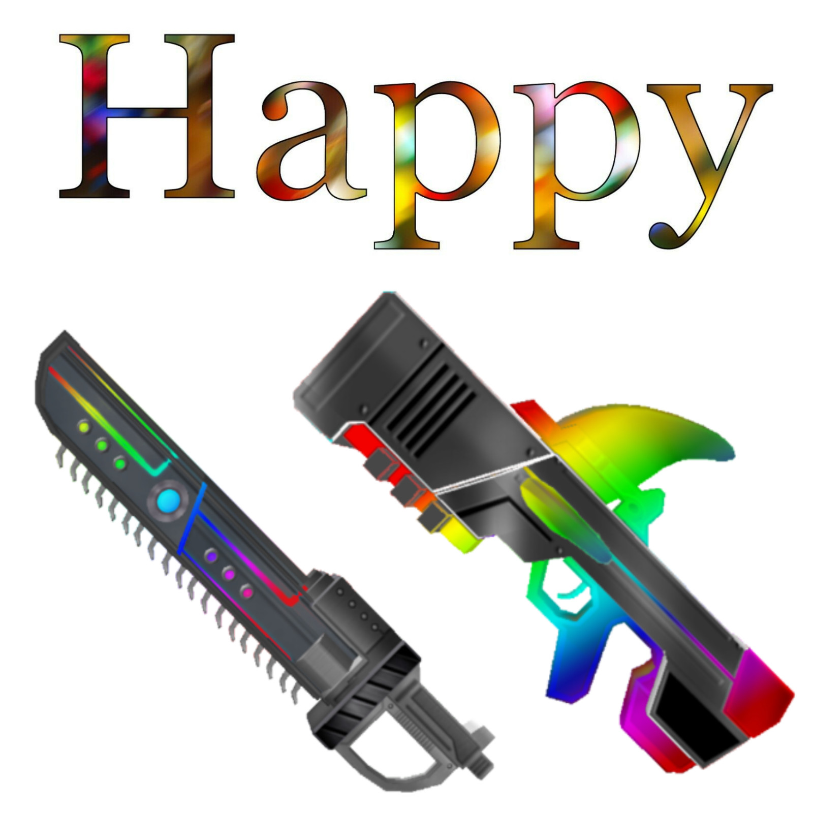 CHROMA SAW & SHARK 🌈💚💙FAST DELIVERY🌈💚💙MM2 ROBLX GODLY
