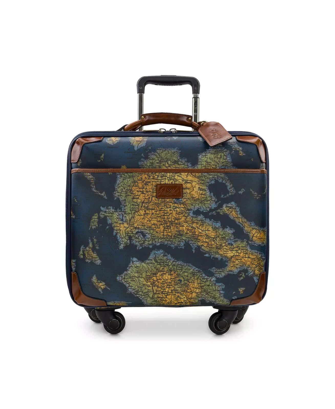 Patricia Nash Velino Trolley Greek Map BEAUTIFUL! NWT!