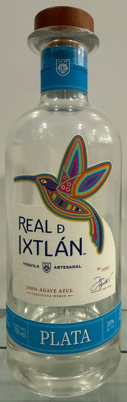 Tequila Real De Ixtlán Empty Bottle Nayarit Mexico Only