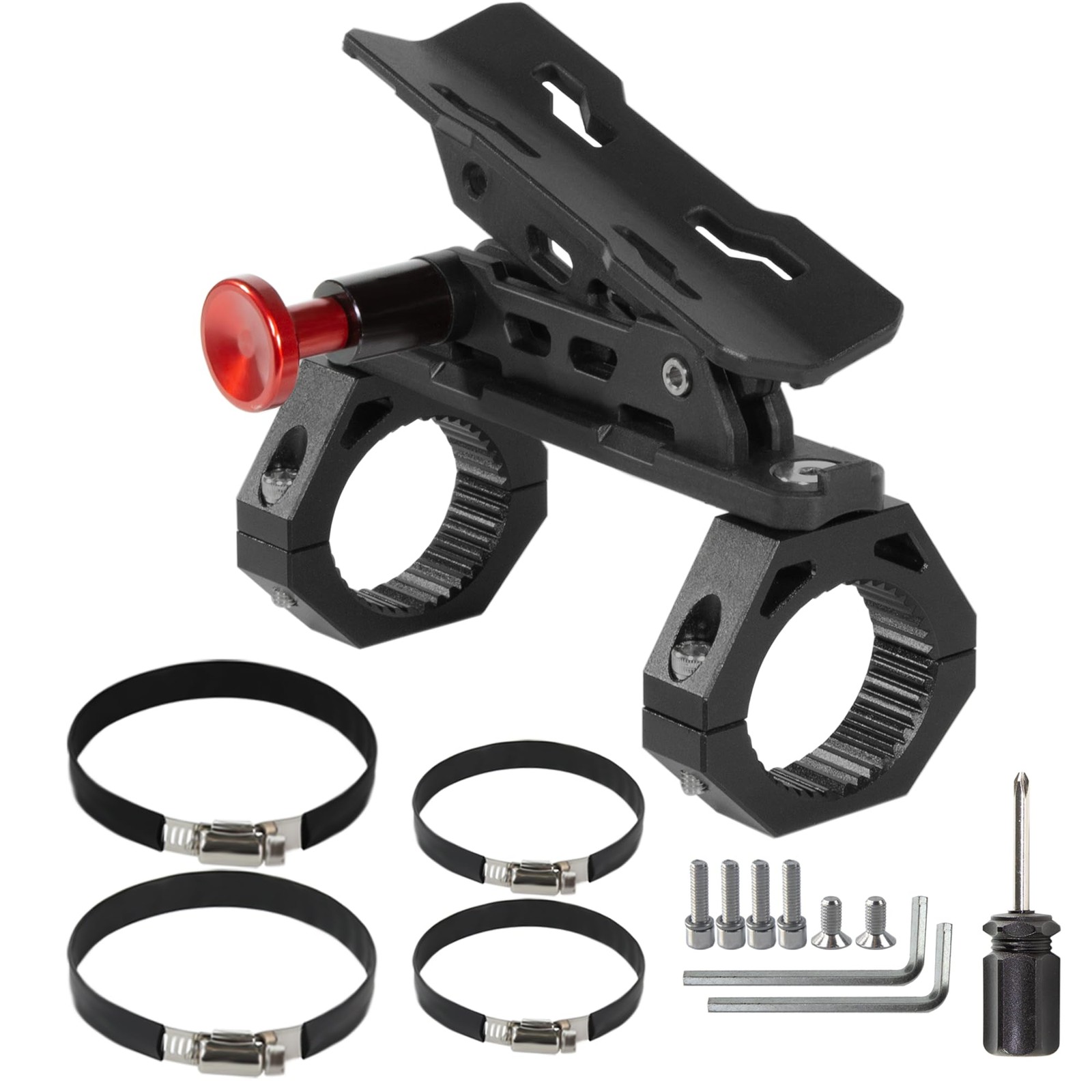 UTV Fire Extinguisher Mount Kit- Quick Release Roll Bar Fire Extinguisher Hol...