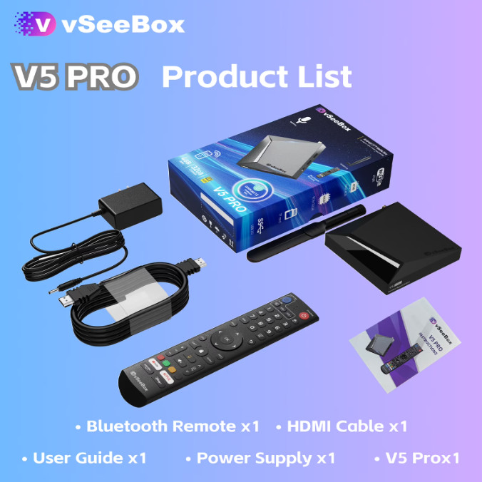 VSEE BOX V5 PRO - VSEE Authorized Distributor - Same Day FREE Shipping