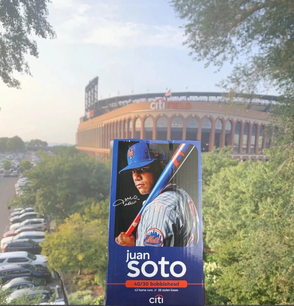 2026 Juan Soto NY Mets Bobblehead 40/30 Club Citi Field New York SGA New York