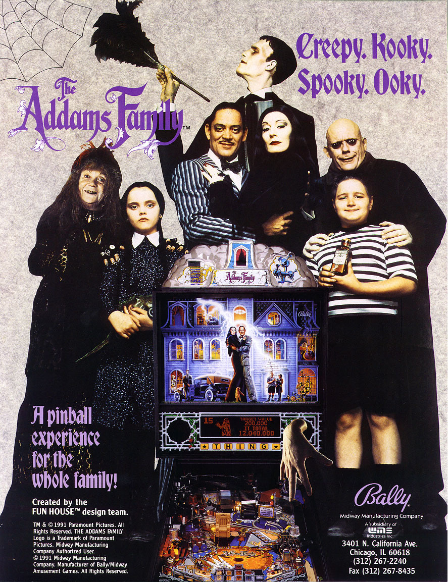 The Addams Family Pinball - Gold Rom Upgrade Set [U6, U15, U18] [Bally/Williams]