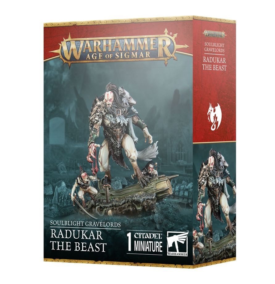 Warhammer Age of Sigmar : Soulblight Gravelords: Radukar the Beast NIB!