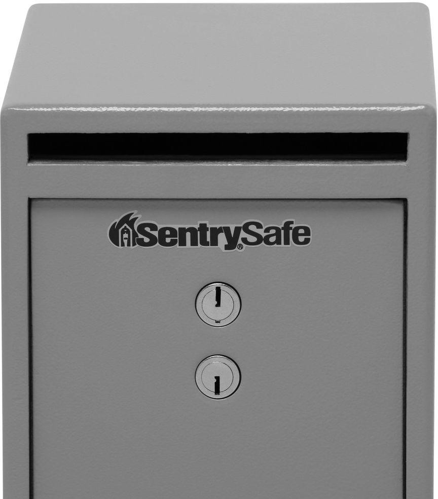 0.39 cu. ft. Depository Safe Key Lock Under Counter Drop Slot Safe Security