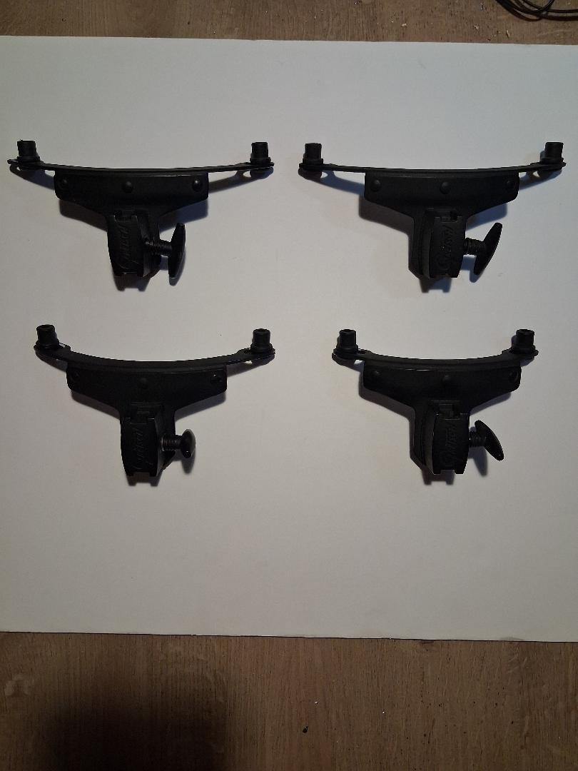 Tom mount bracket (4) in all, 8", 10",and (2), 12" free floating
