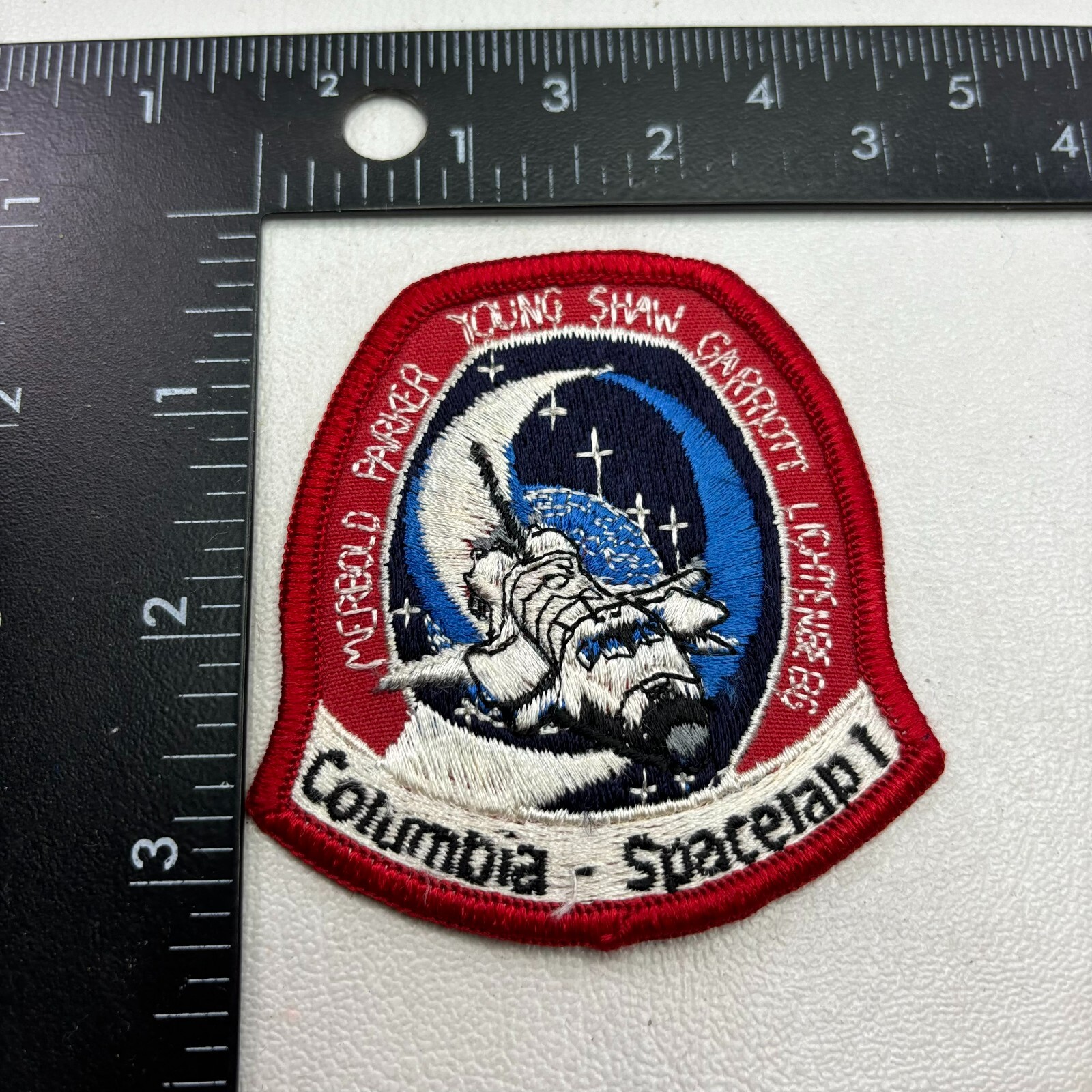 NASA Space Mission COLUMBIA SPACELAB 1 Astronaut Patch S40F