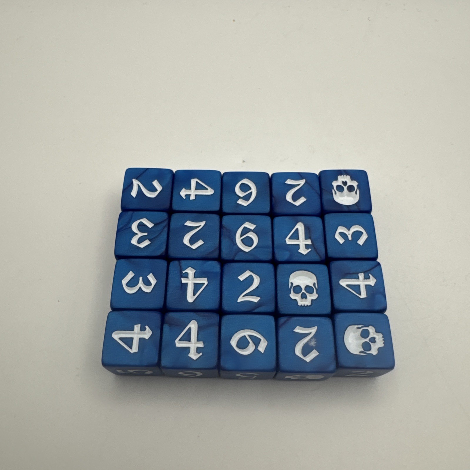 Warhammer Age of Sigmar Blue Maelstrom Dice