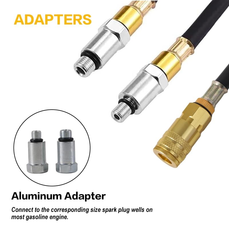 Automotive Cylinder Leak Down Tester Kit for Engine Compression Testing