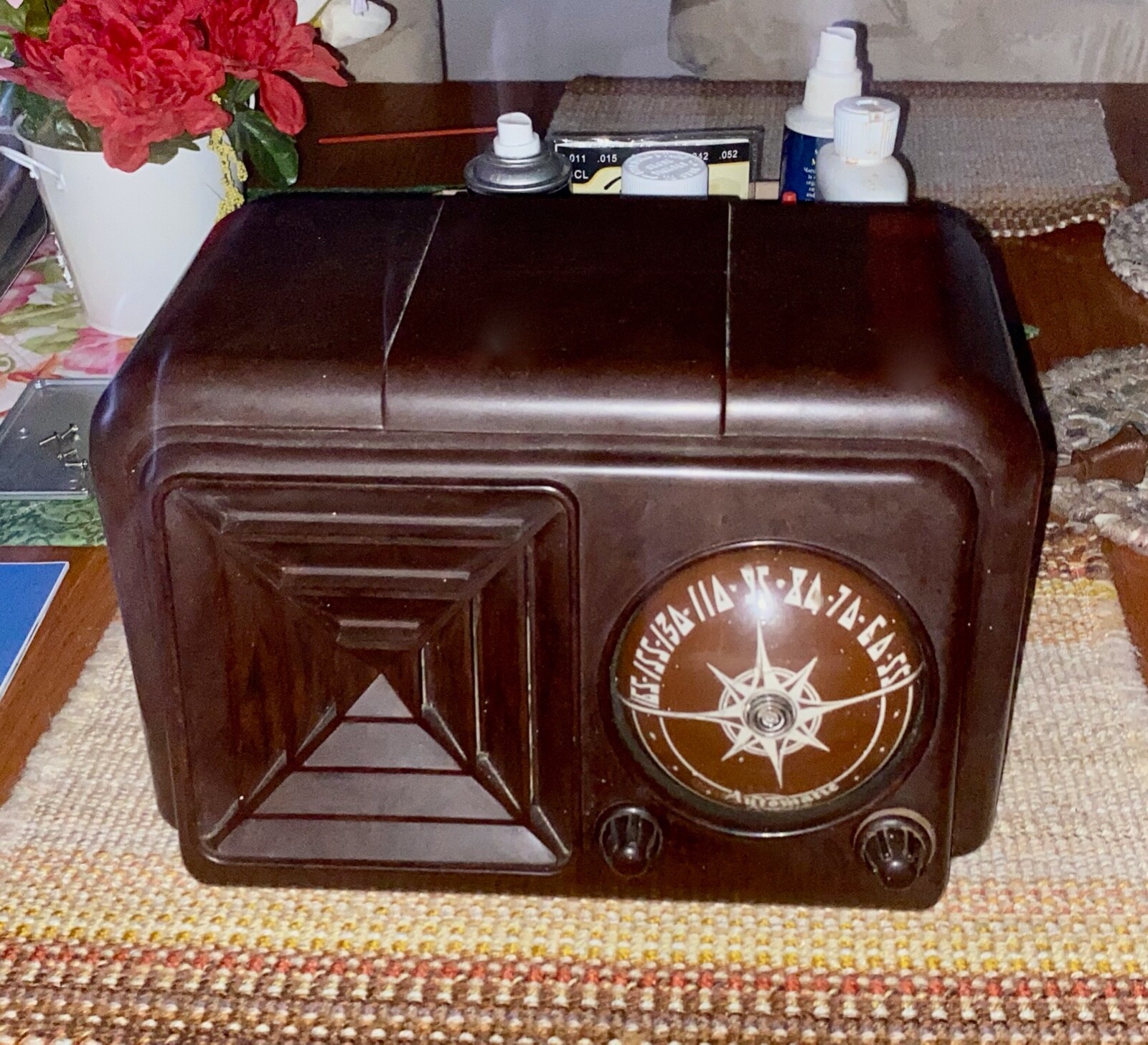 AUTOMATIC RADIO 614X TUBE RADIO FOR PARTS/REPAIR