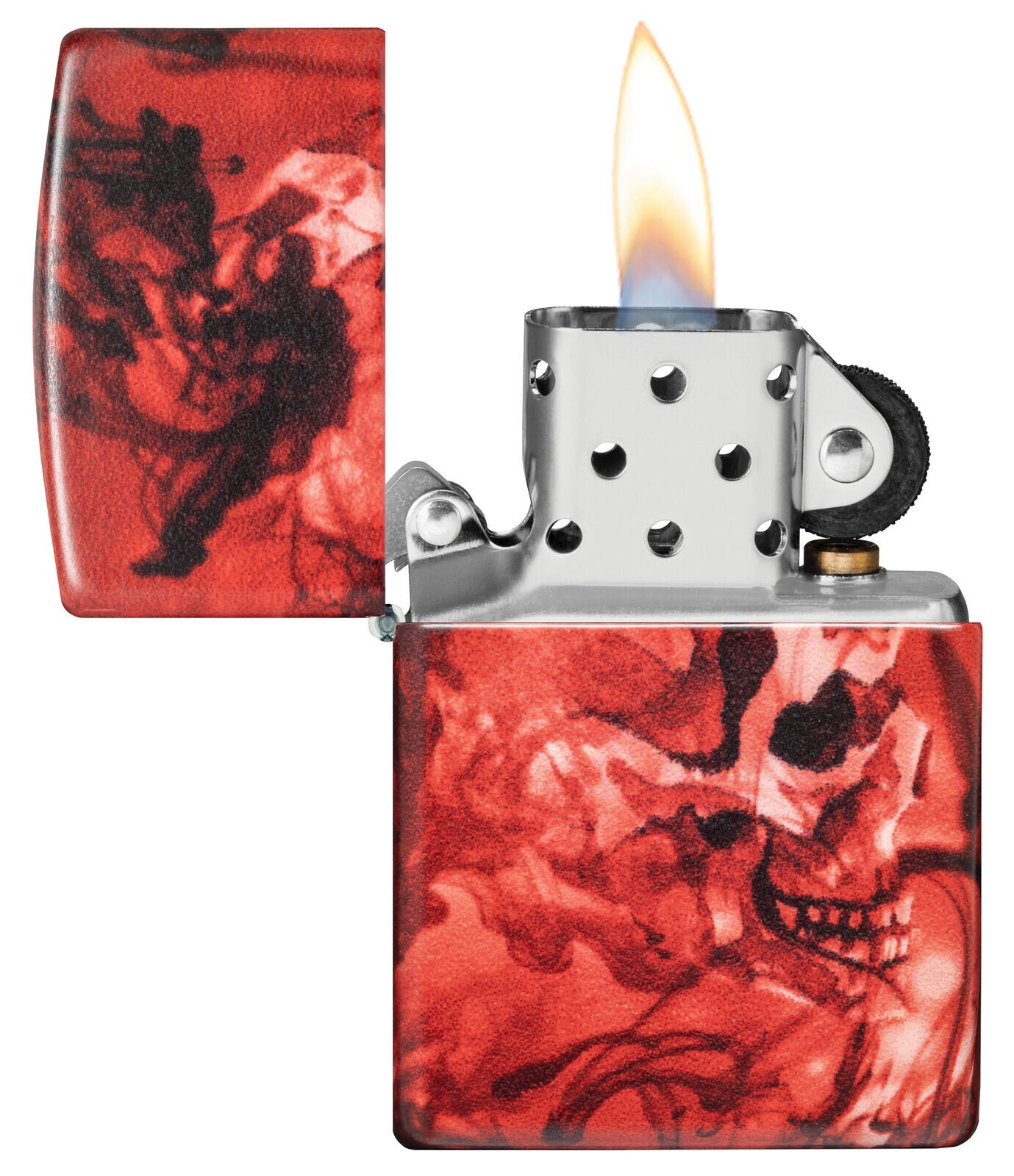 Zippo Spooky Skulls 540 Matte 48772