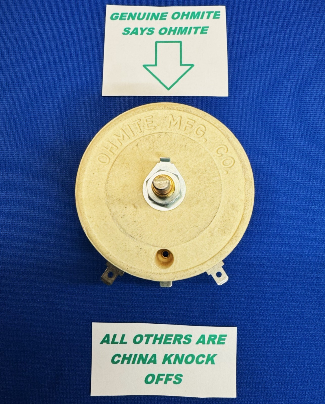 Miller 10 Ohm 100 Watt Ohmite Rheostat 205839 117243 Bobcat 225G 225D Plus 225Nt