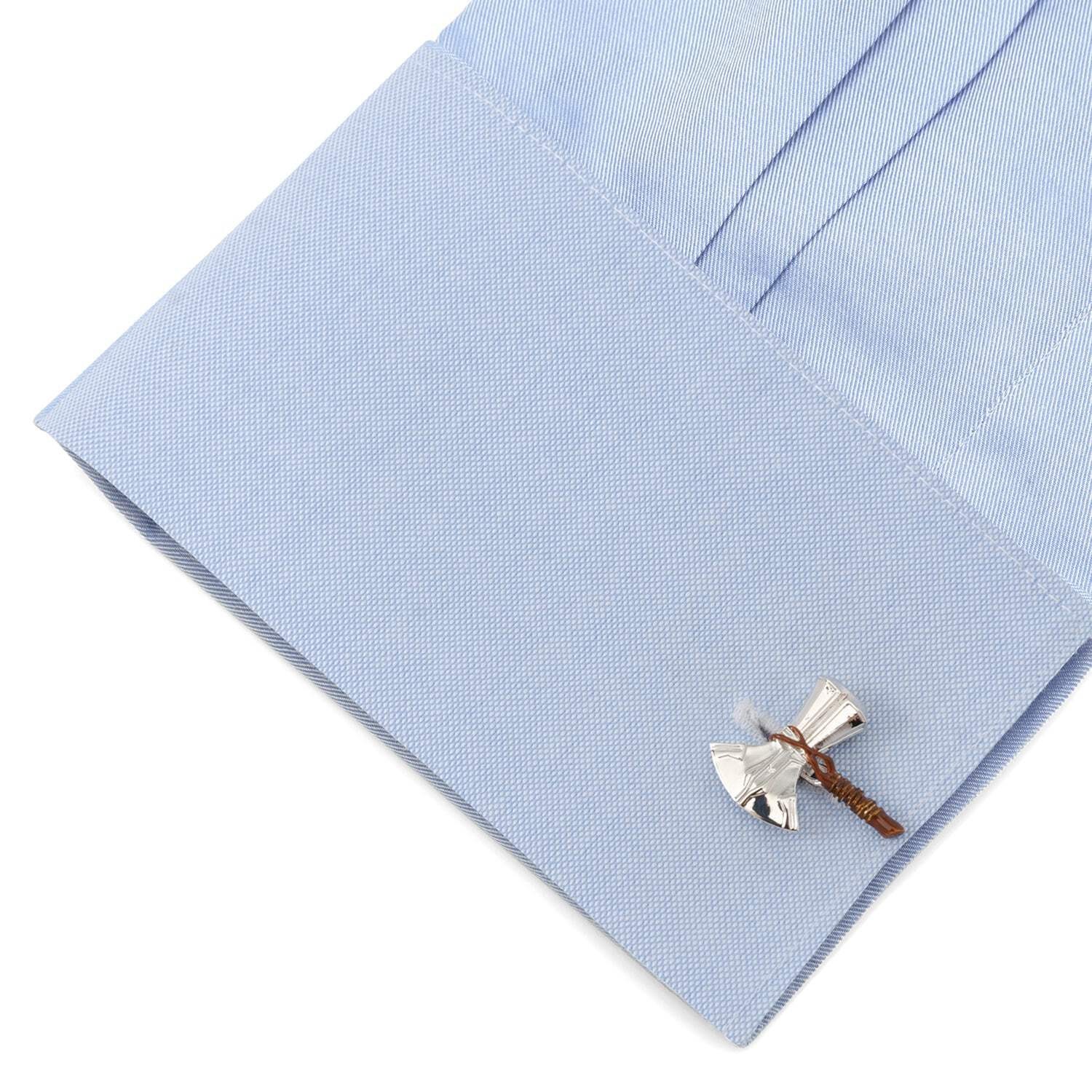 Marvel Thor Stormbreaker Silver Cufflinks