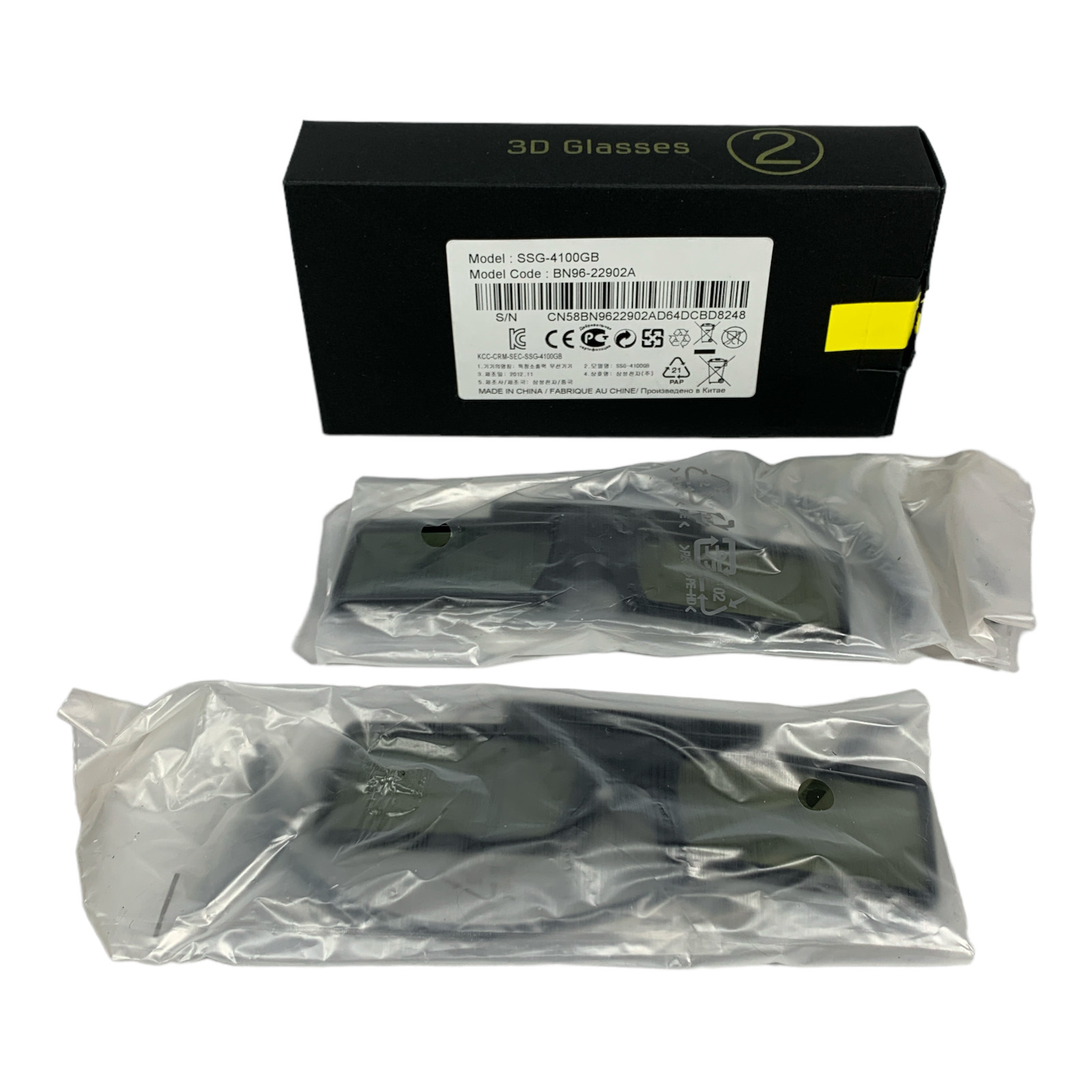 Samsung 3D Glasses 2 Model SSG-4100GB
