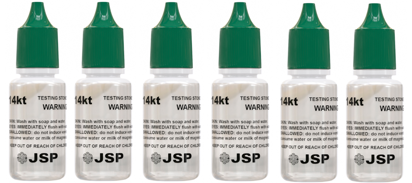 14K 10K 18K Gold Testing Solution Gold Testing Acids Check Authenticity JSP