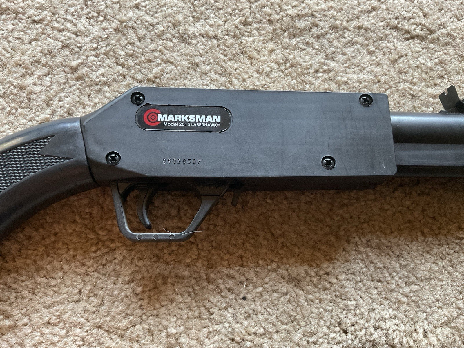 Marksman Model 2015 Laserhawk BB Gun W/ Bag
