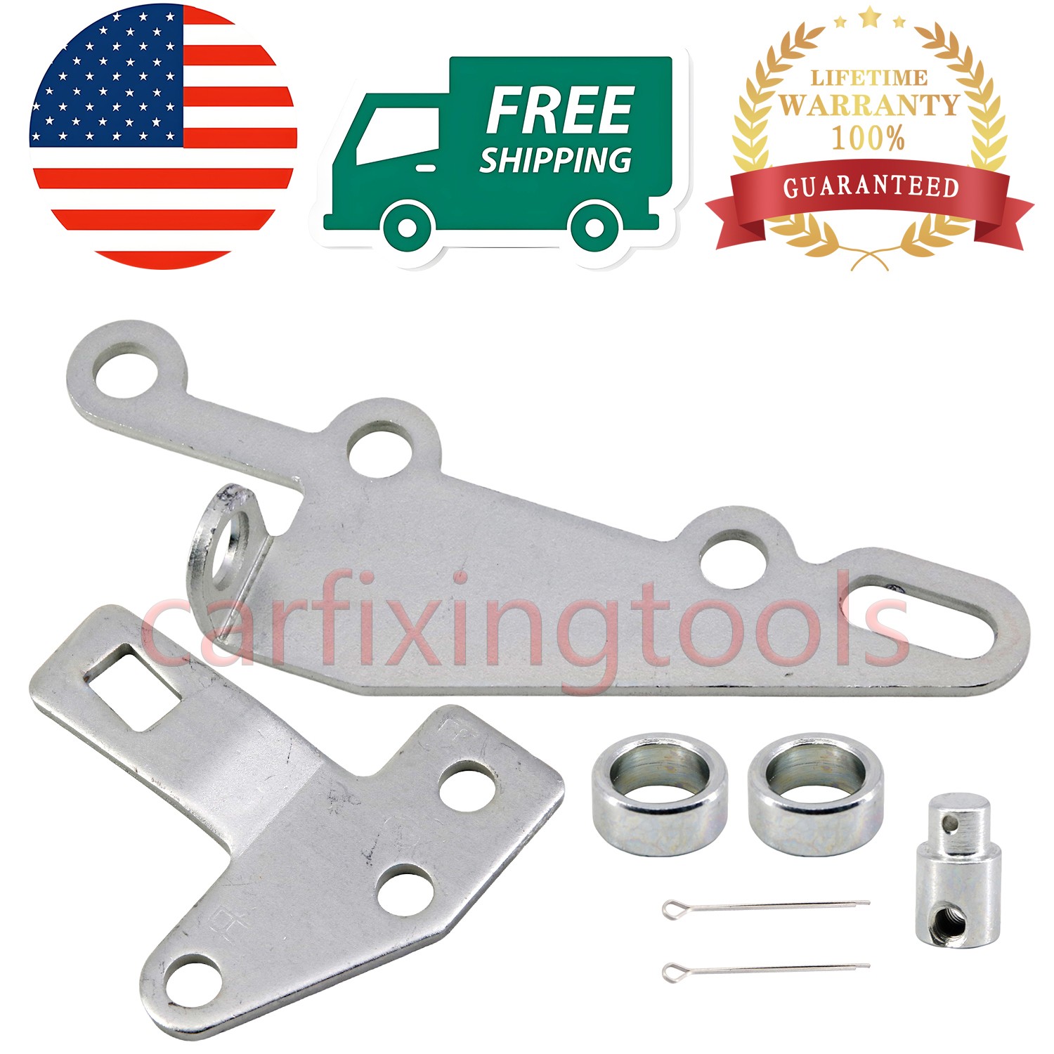 Cable Bracket & Shift Lever Kit Fits For GM TH400 TH350 TH250 200-4R 700R4 35498