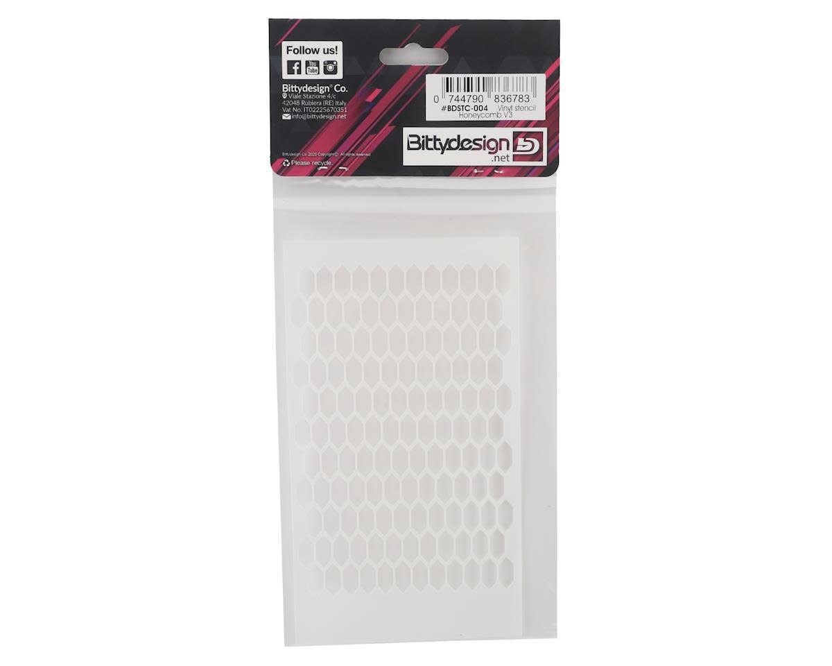 BDYSTC-004 HONEYCOMB VINYL STENCIL