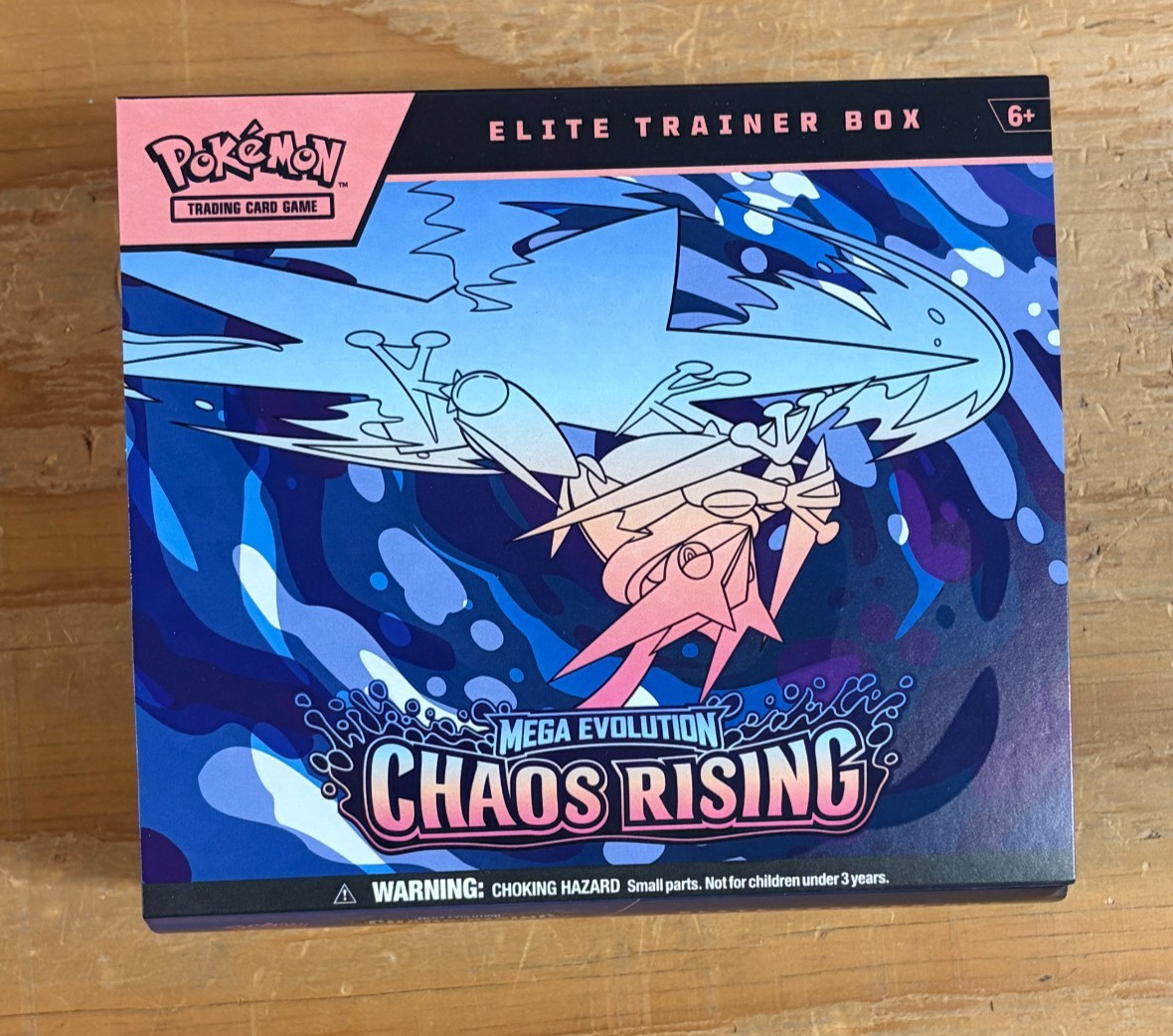 Pokemon Mega Evolution Chaos Rising ETB (open empty no packs or promo card)