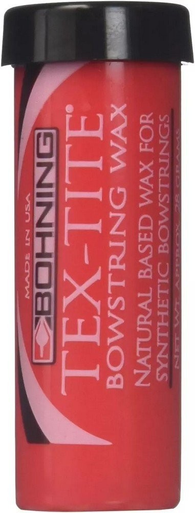 Bohning Tex-Tite Bowstring Clear Natural Based Wax Red Tube - 1306