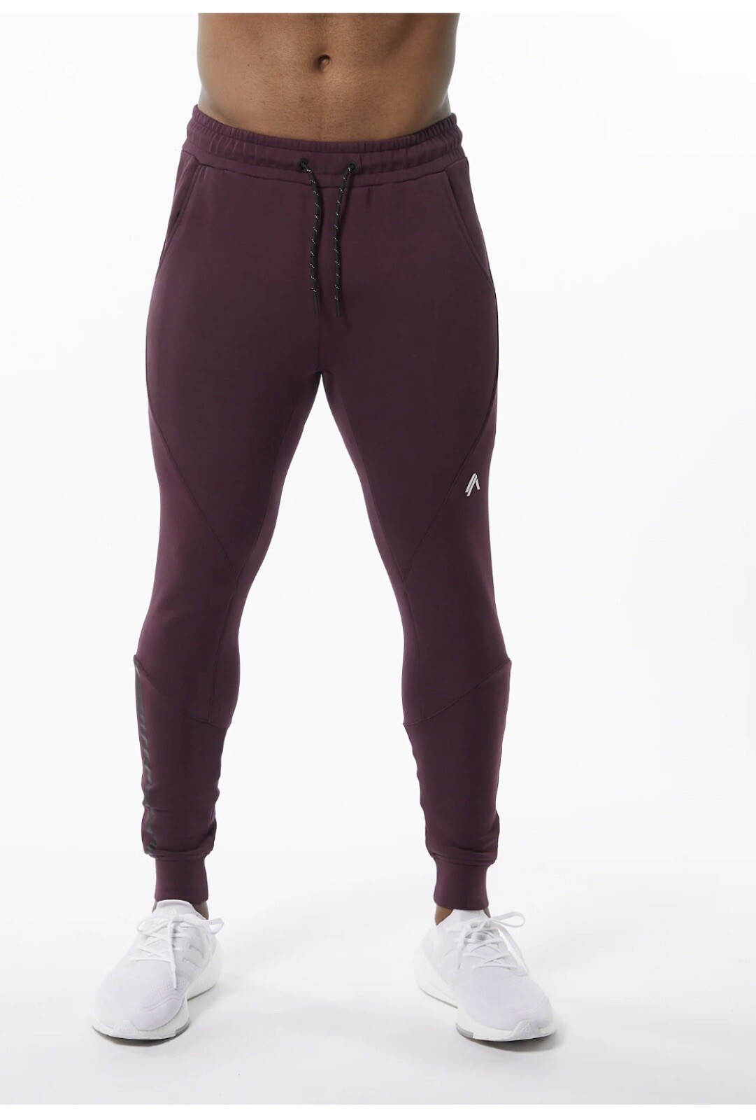 Alphalete MEN'S ELMTS Cuffed Jogger – Merlot Size Large