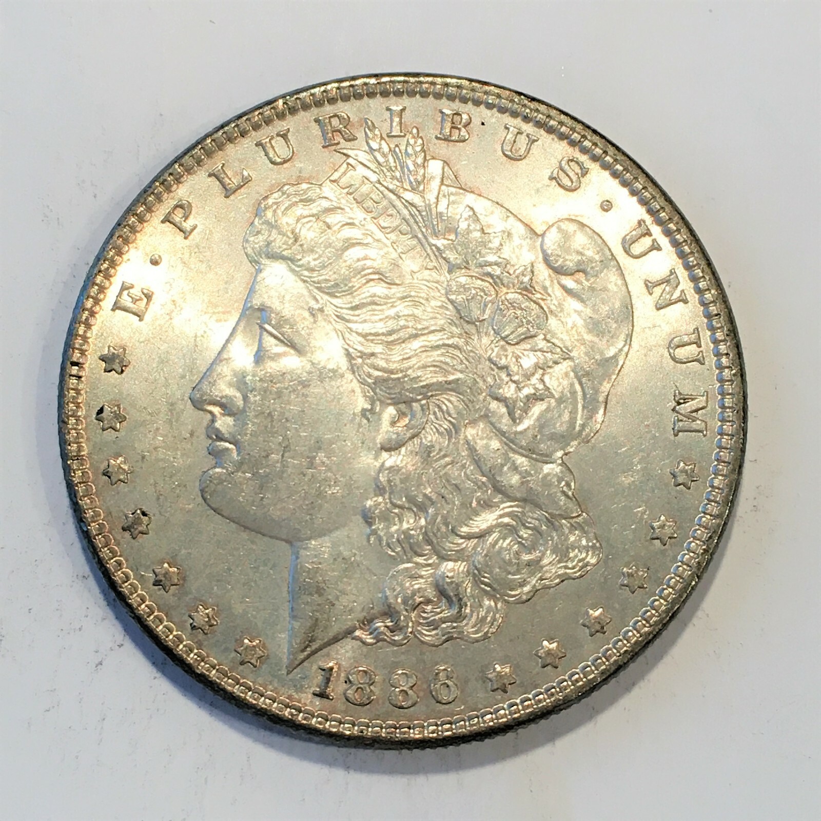 1886 Morgan Silver Dollar - High Quality Scans #M790