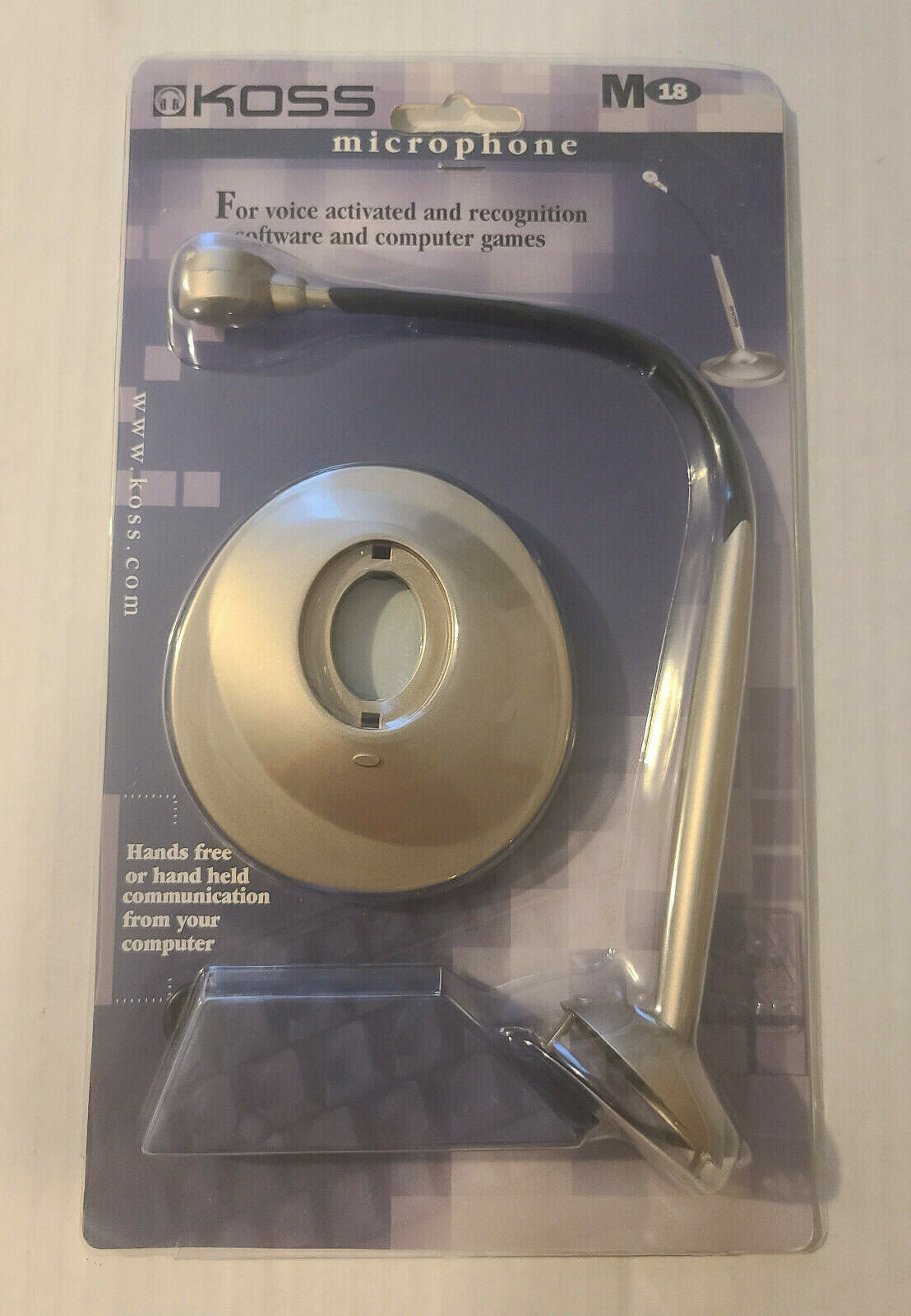 Koss M-18 Electret Desktop Microphone 3.5mm