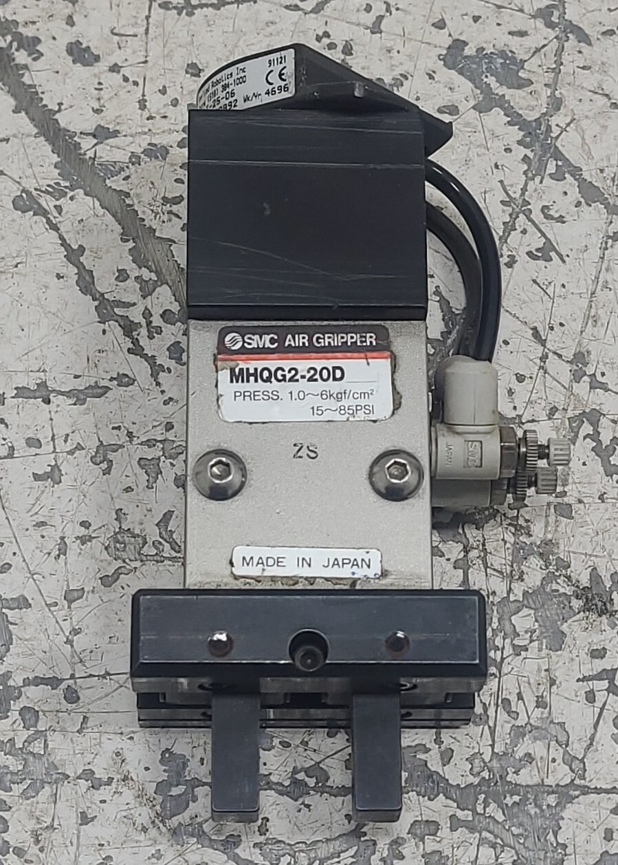 Applied Robotics XC1T-25-06 Parallel Gripper Module w/ SMC Air Gripper MHQG2-20D