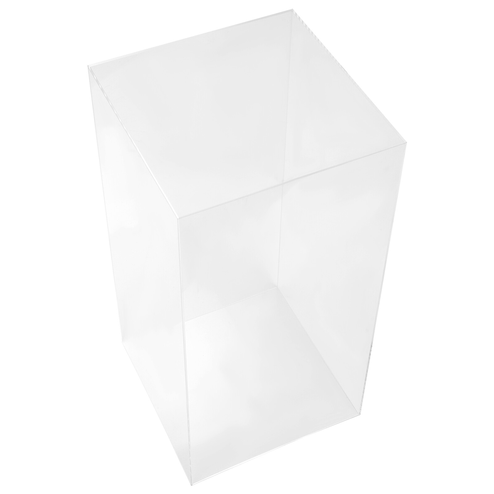24" Large Acrylic Display Case Dustproof Clear Box Action Figures Case Organizer