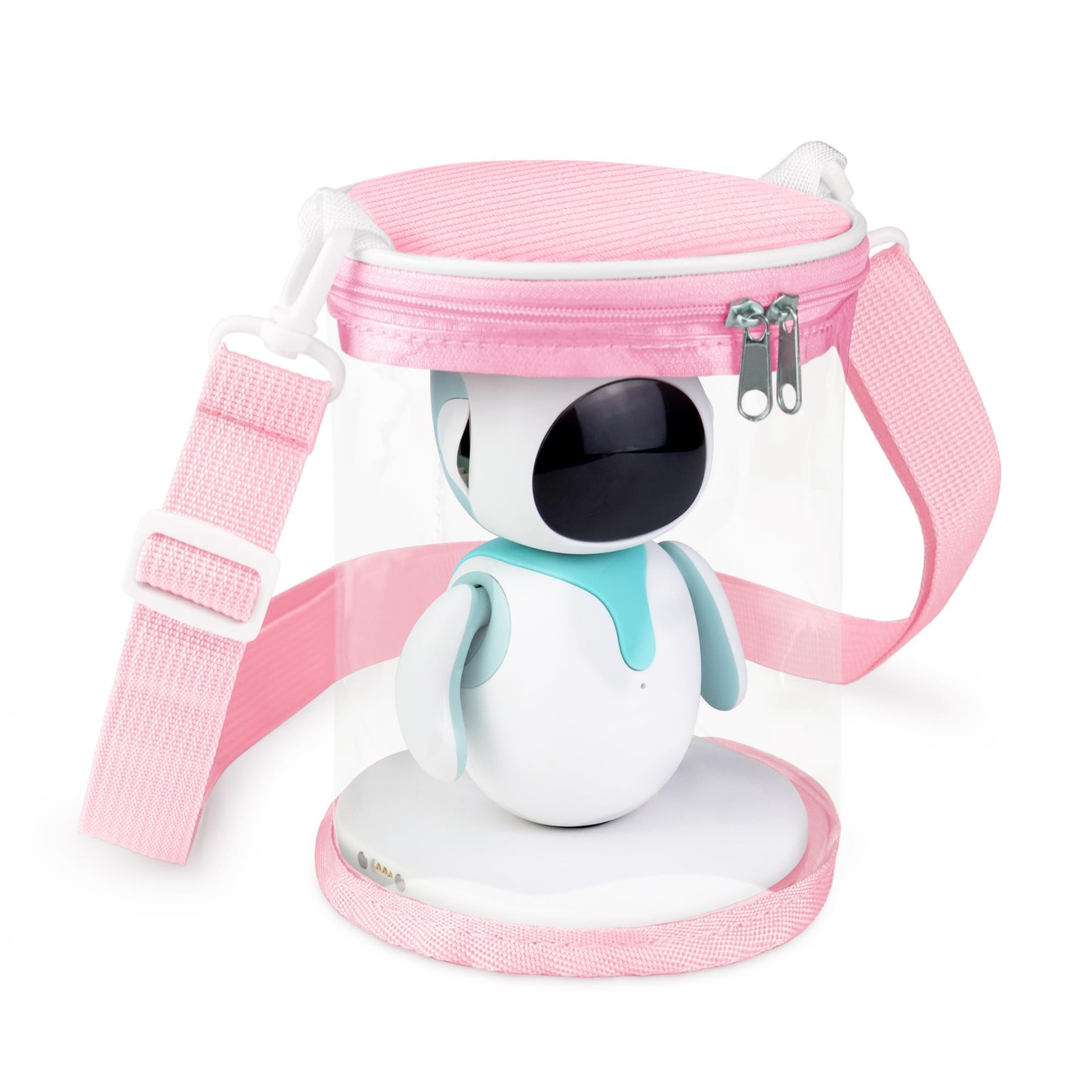 Gaga city Carrying Bag compatible with Eilik Robot Pets, Display Case Pink