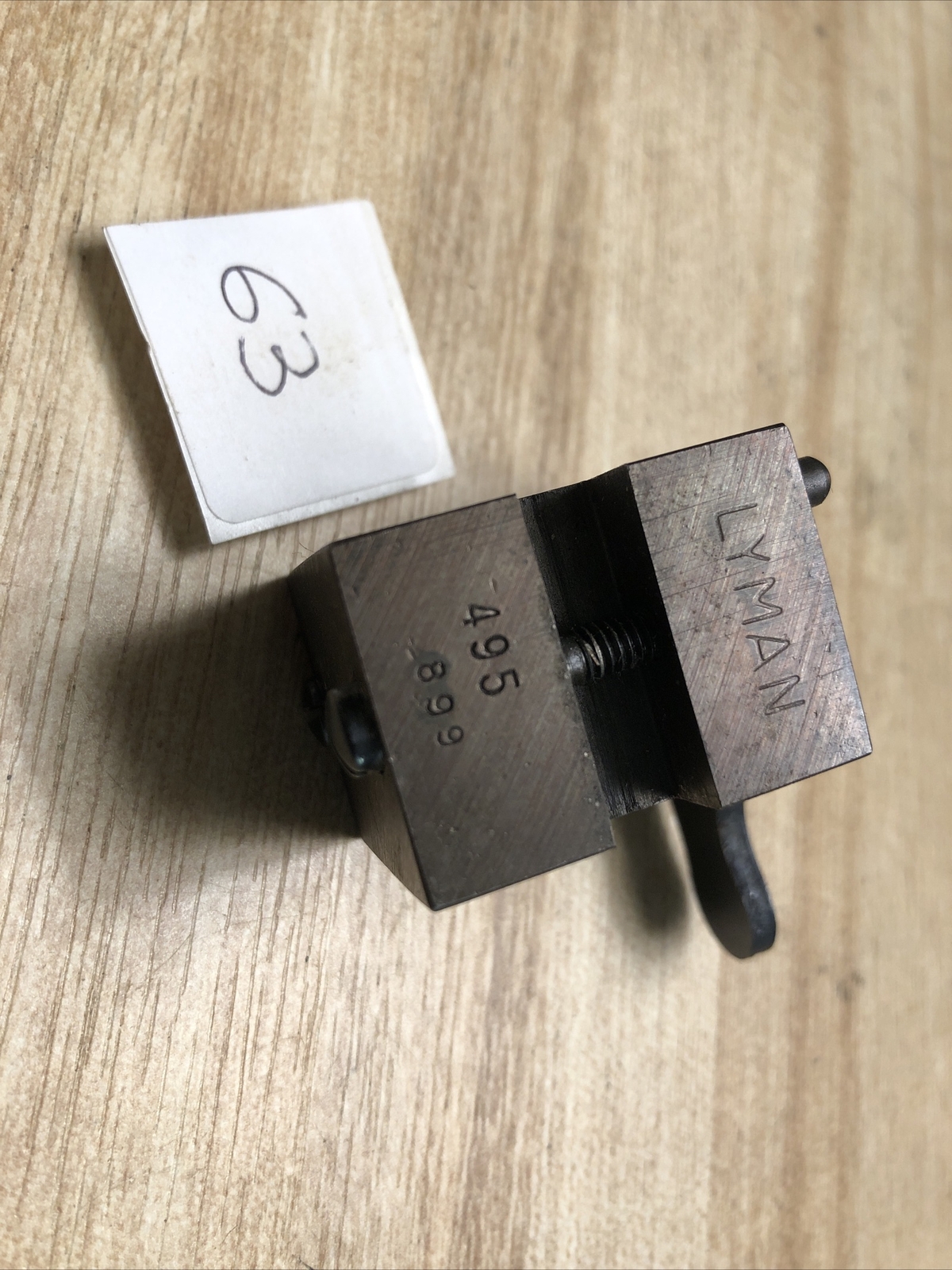 Lyman ideal bullet mold single cavity 495 899