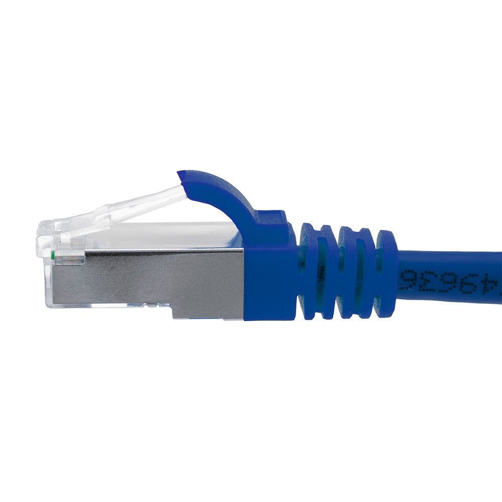 Ethernet Patch Cable CAT6, F/UTP, 26AWG, 2 Ft, 5 pack, Blue