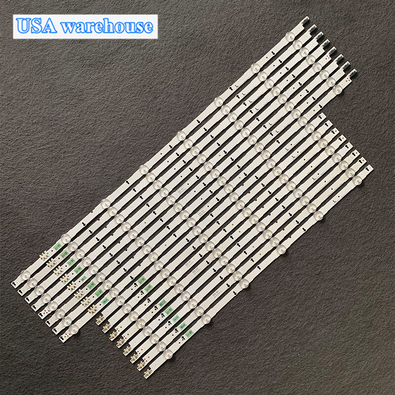 New 16pcs LED strips For Samsung UN65J6300 UA65H6088 UA65H6400 2014SVS65F 3228