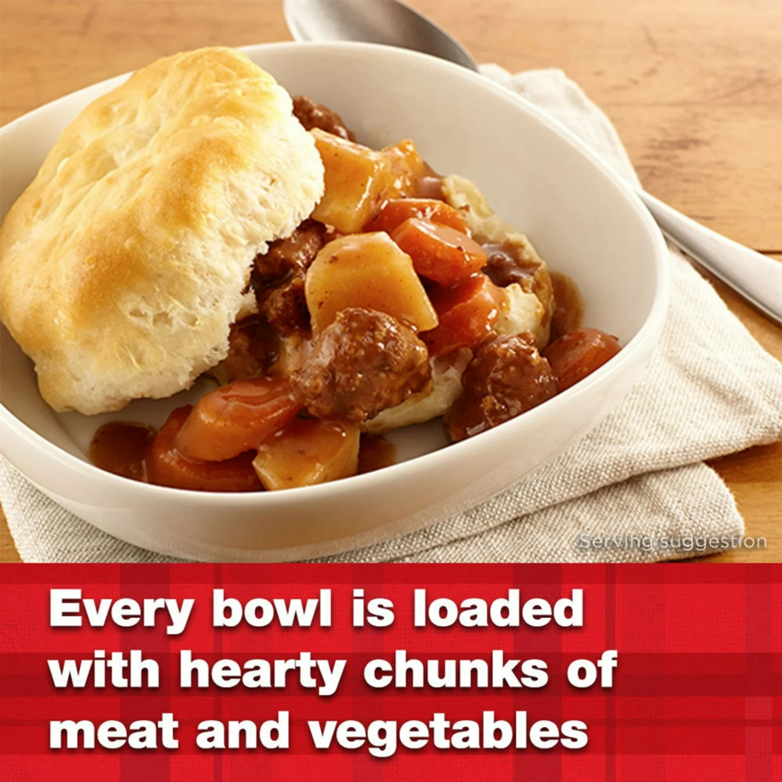 DINTY MOORE Beef Stew, Shelf-Stable, 12 Grams Protein 9 oz Plastic Microwaveable