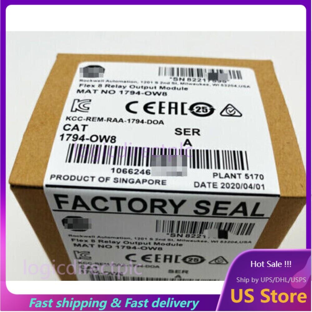 New Sealed AB 1794-OW8 Flex 8 Point Relay Output Module 1794OW8 US Free Tax