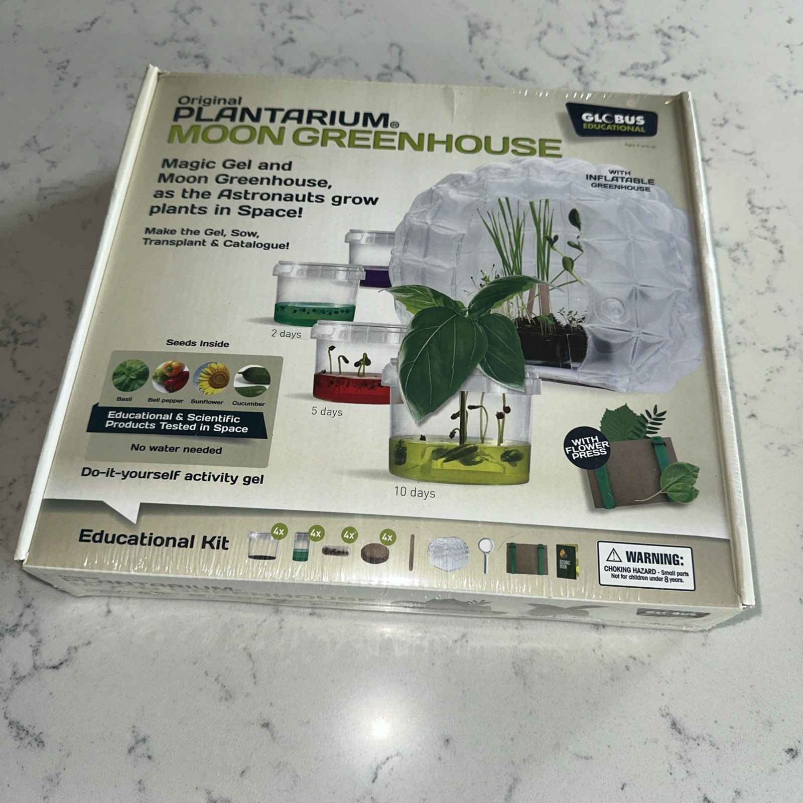Globus Plantarium Moon Greenhouse DIY Educational Science Experiment NIB SEALED