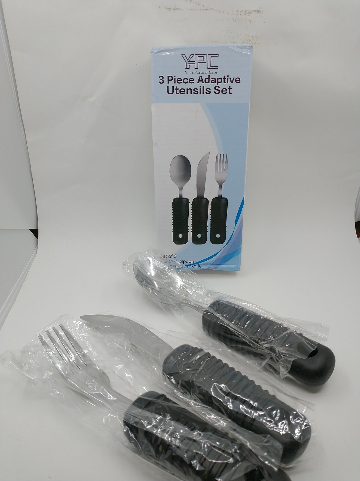 YPC Brand 3 Piece Adaptive Utensil Set