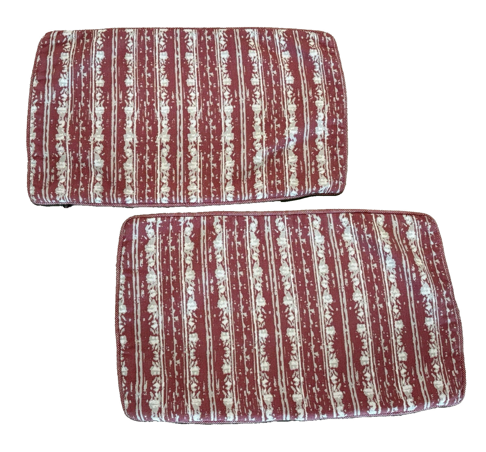 SET/2 RH Restoration Hardware*CORSICA*STRIPE Outdoor Pillow Covers 13 x 21"