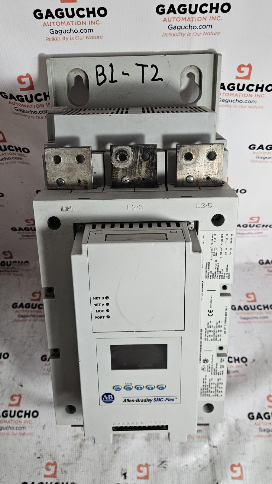 ALLEN BRADLEY 150-F201NBDB SMART MOTOR CONTROLLER SER.B 150F201NBDB