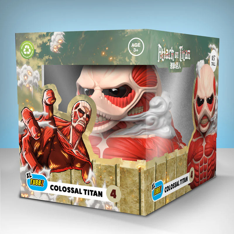 TUBBZ 1ST EDITION Attack On Titan: Colossal Titan  XL Collectible Duck Figure