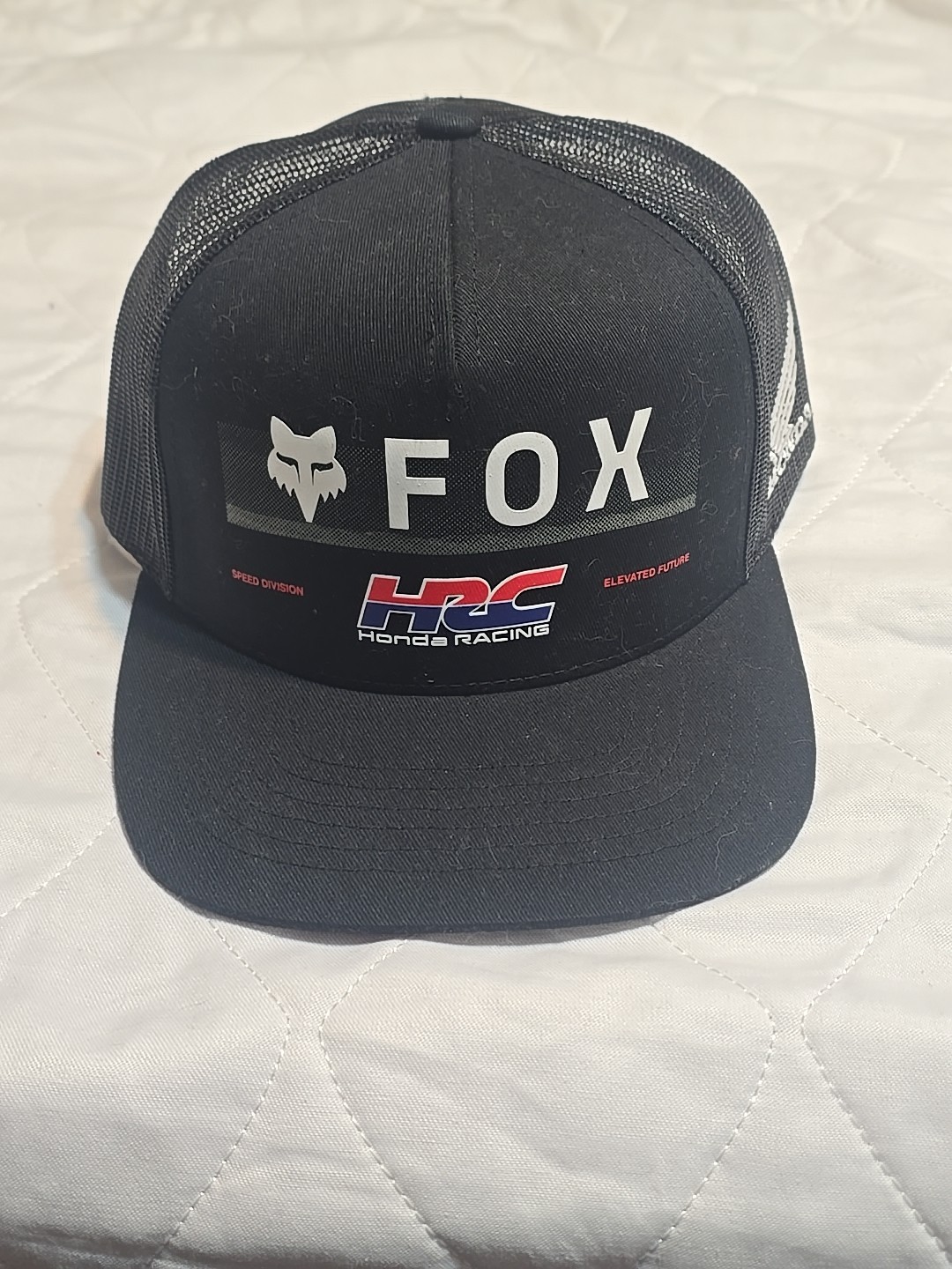 Fox Racing Men's Standard FOX X HONDA SNAPBACK Hat Cap MX MTB ATV Black