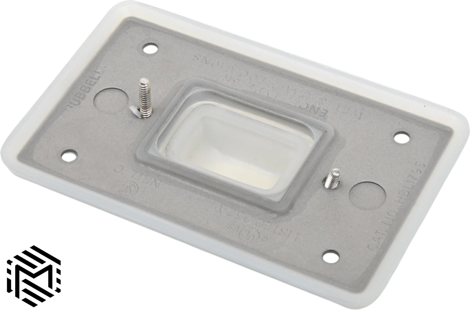 Hubbell HBL1795 Weatherproof Toggle Cover - Bubble Plate - Great Condition