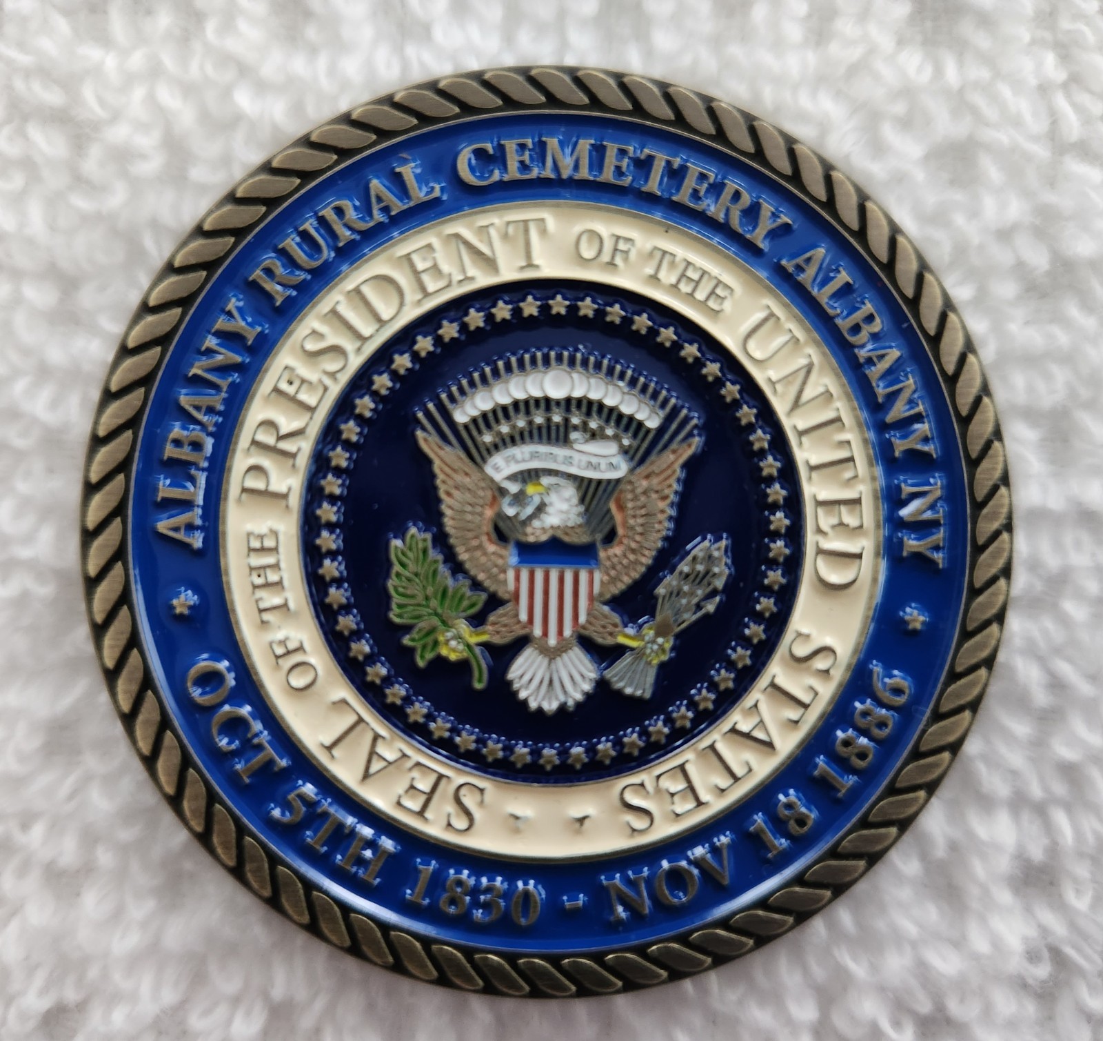 President Chester A. Arthur Challenge Coin