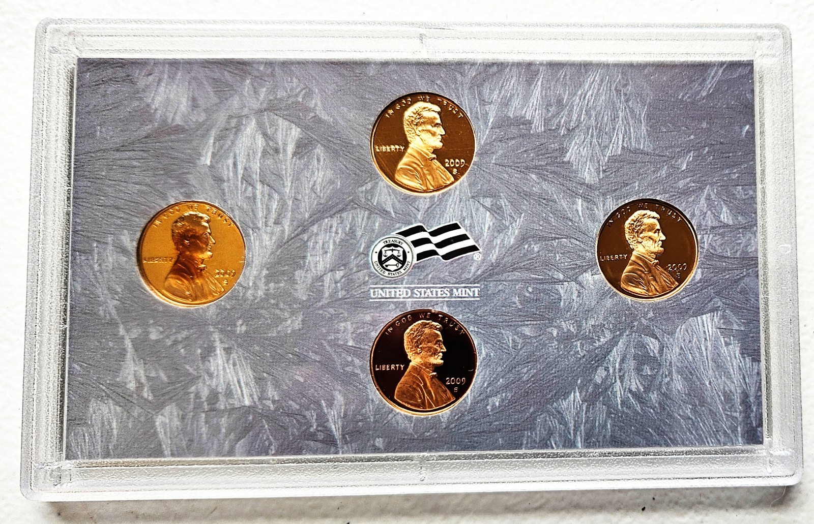 2009-S 4-coin Lincoln Bicentennial Penny Proof Set