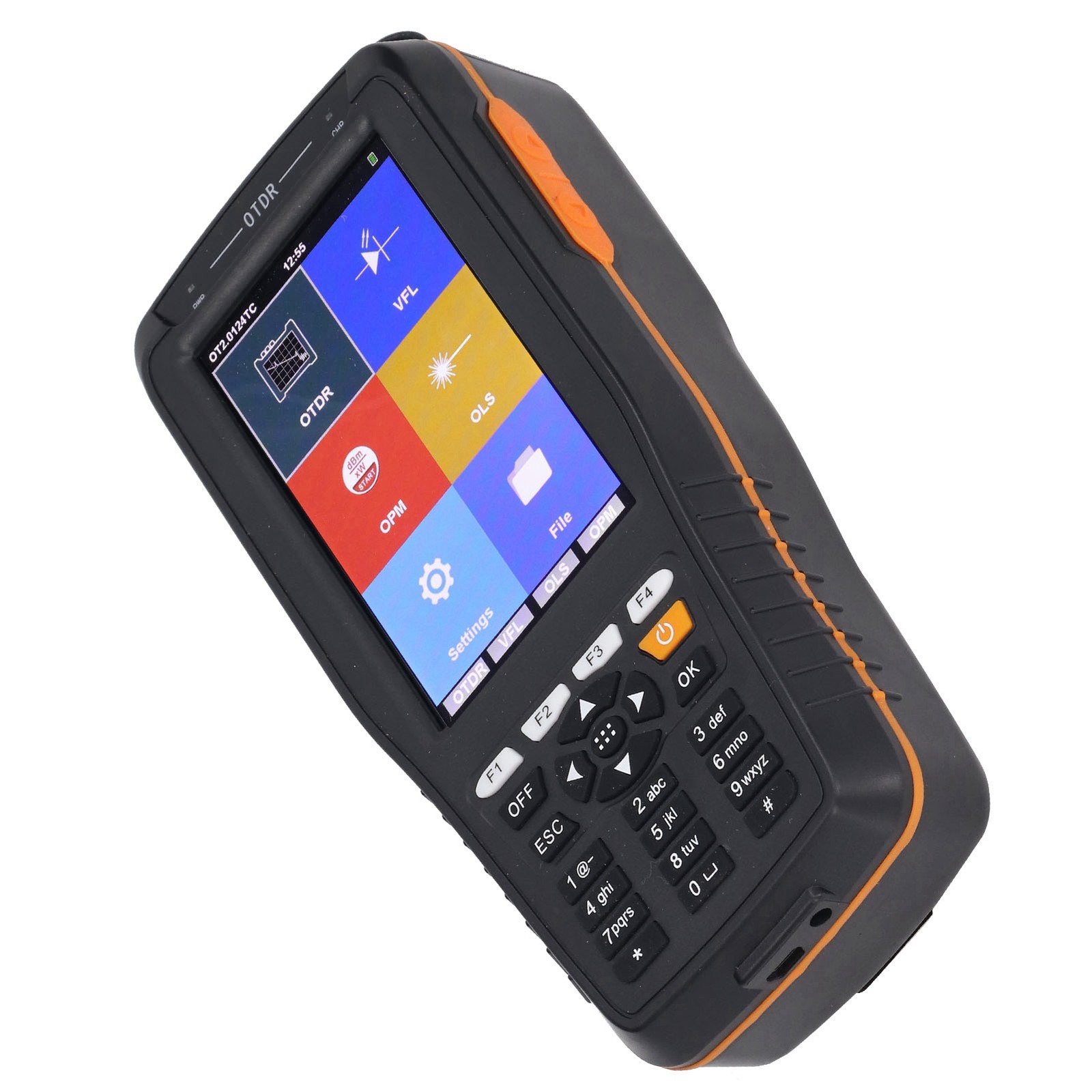 4 In 1 Fiber Optical Power Meter Portable Optic Tester For Network Construct