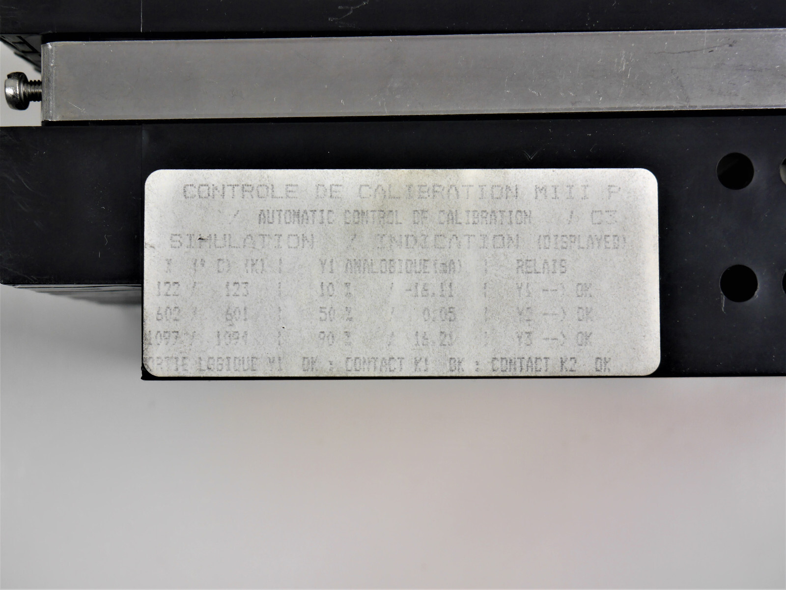 Microcor III M3 CF CORECI, Temperature Controller Process Controller Module