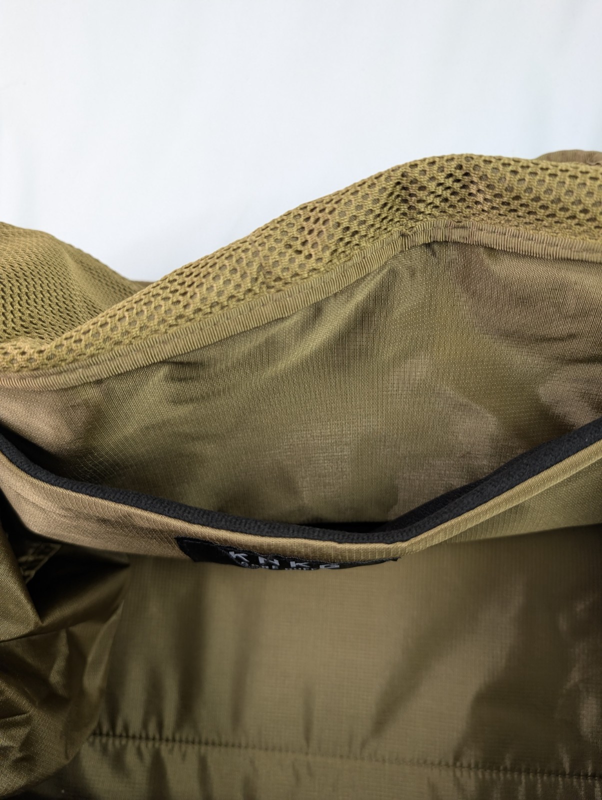 KNKG King Kong Core duffle, Size Medium Tan (35L)