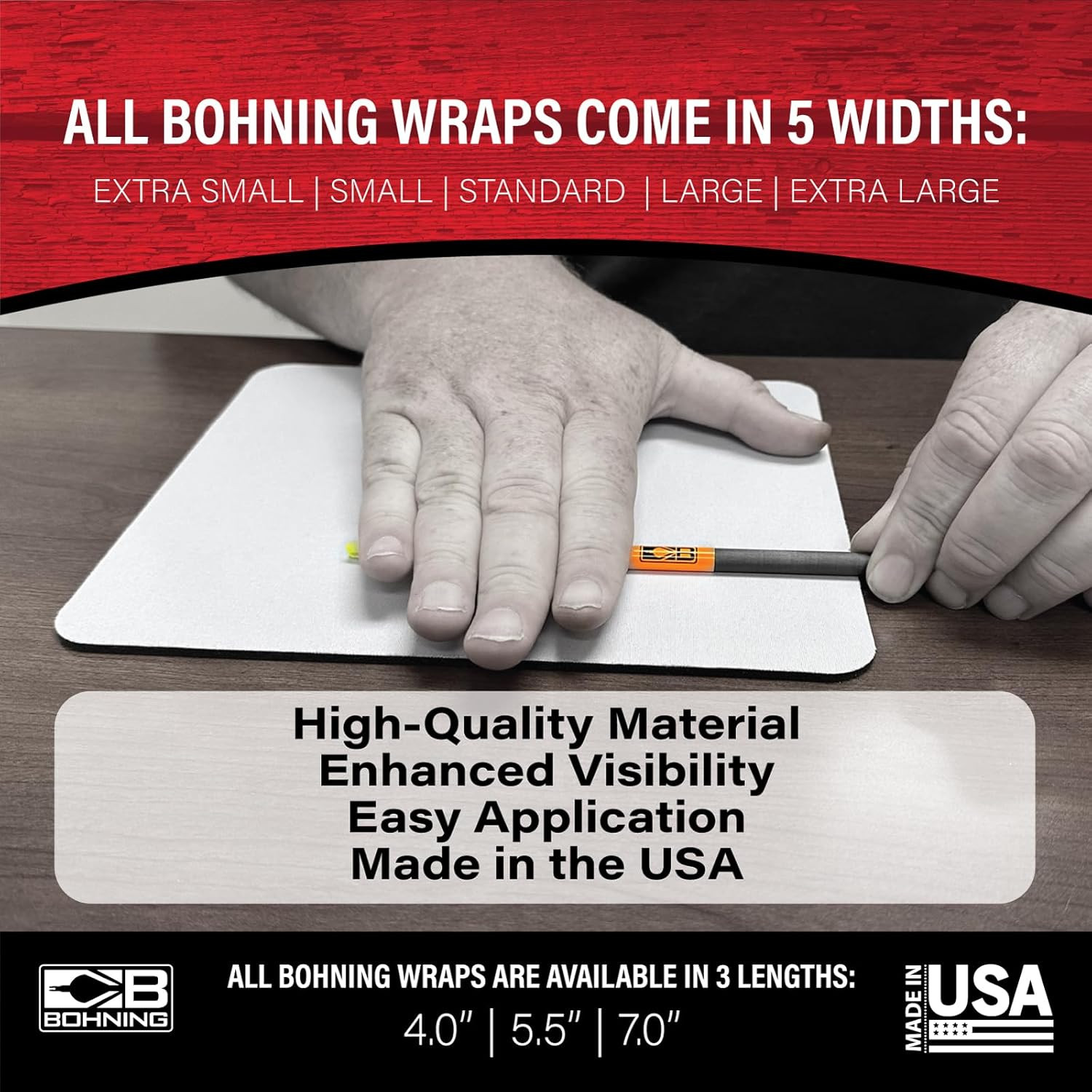 7" Solid Arrow Wrap